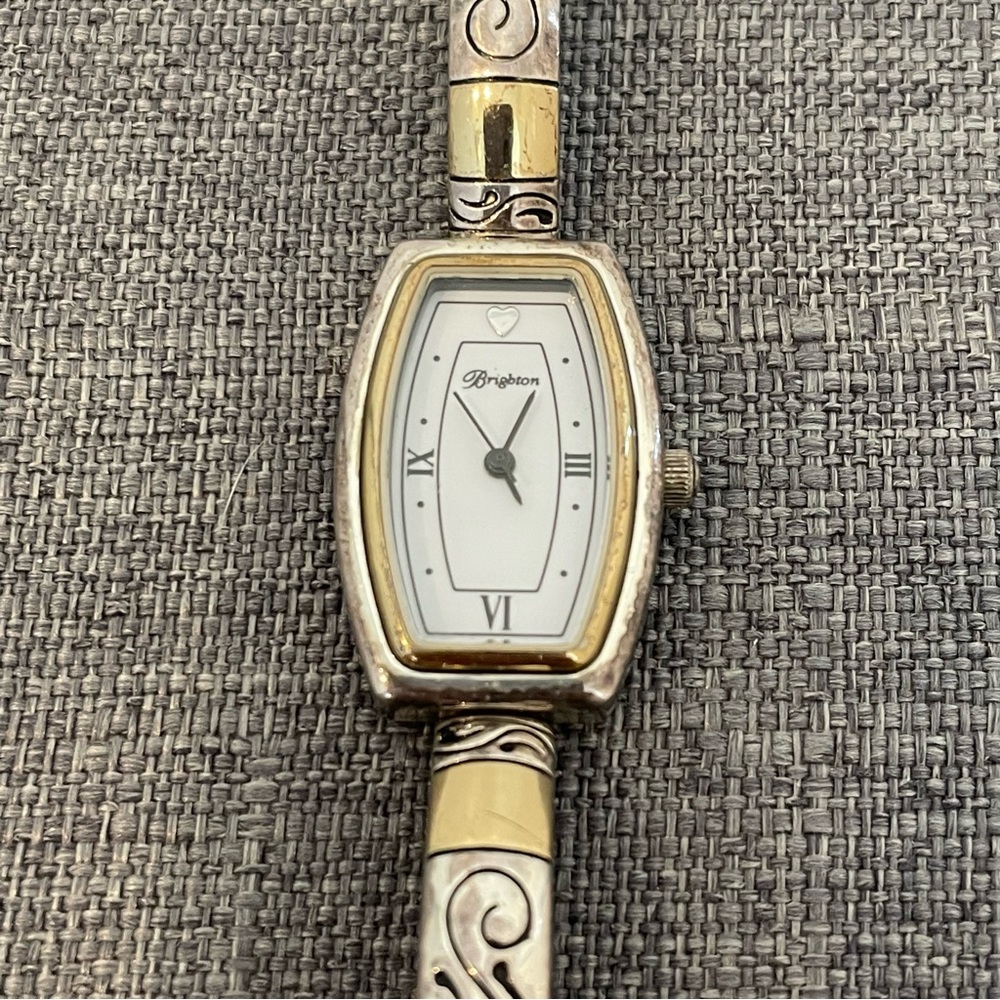 BRIGHTON Venezia Two Tone Whimsy Bracelet Watch - Gold/Silver